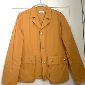 Nomia mustard utility jacket.